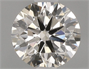 Natural Diamond 0.60 Carats, Round with Very Good Cut, L Color, SI1 Clarity and Certified by GIA