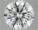 Lab Grown Diamond 3.08 Carats, Round with Excellent Cut, F Color, VVS2 Clarity and Certified by IGI