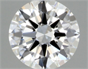 Diamante Natural 0.40 quilates, Redondo , Color D, claridad VS2 y certificado GIA