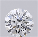 Lab Grown Diamond 1.16 Carats, Round with Excellent Cut, D Color, VVS2 Clarity and Certified by IGI