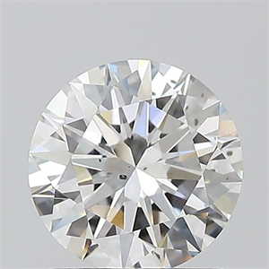 Picture of Natural Diamond 1.00 Carats, Round with Excellent Cut, F Color, SI1 Clarity and Certified by GIA