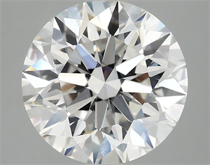 Picture of Lab Grown Diamond 3.06 Carats, Round with Excellent Cut, F Color, VVS2 Clarity and Certified by IGI