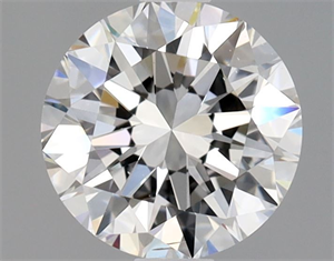 Picture of Natural Diamond 0.90 Carats, Round with Very Good Cut, F Color, SI1 Clarity and Certified by GIA