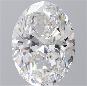 Foto Diamante Natural 3.01 quilates, Ovalado , Color D, claridad VS2 y certificado GIA de