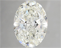 Natural Diamond 1.40 Carats, Oval with  Cut, J Color, VVS2 Clarity and Certified by GIA