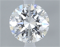 Natural Diamond 0.42 Carats, Round with Excellent Cut, D Color, VVS2 Clarity and Certified by GIA