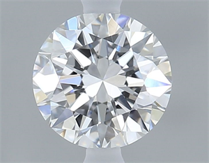 Picture of Natural Diamond 0.42 Carats, Round with Excellent Cut, D Color, VVS2 Clarity and Certified by GIA
