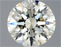 Natural Diamond 0.75 Carats, Round with Excellent Cut, L Color, VVS1 Clarity and Certified by GIA