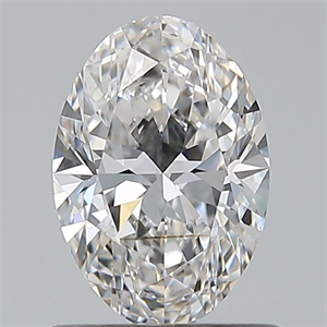 Picture of Natural Diamond 0.70 Carats, Oval with  Cut, F Color, VS2 Clarity and Certified by GIA