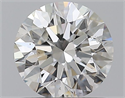 Natural Diamond 0.76 Carats, Round with Excellent Cut, G Color, SI1 Clarity and Certified by GIA