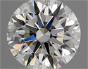 Diamante Natural 0.53 quilates, Redondo , Color H, claridad VS1 y certificado GIA