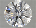 Del inventario de diamantes de laboratorio, 3.12 quilates, Redondo , Color E, claridad VVS2 y certificado GIA