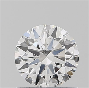 Picture of Natural Diamond 0.70 Carats, Round with Very Good Cut, G Color, SI2 Clarity and Certified by GIA