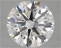Lab Grown Diamond 3.46 Carats, Round with Excellent Cut, D Color, VVS2 Clarity and Certified by IGI
