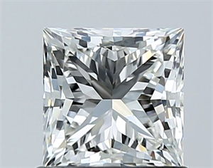 Picture of Natural Diamond 1.01 Carats, Princess with  Cut, I Color, VVS2 Clarity and Certified by GIA