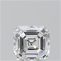 Diamante Natural 1.02 quilates, Asscher , Color E, claridad IF y certificado GIA