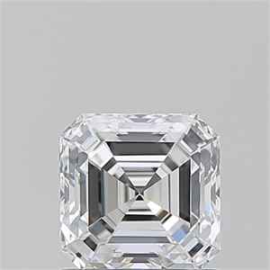 Foto Diamante Natural 1.02 quilates, Asscher , Color E, claridad IF y certificado GIA de