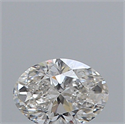 Diamante Natural 0.54 quilates, Ovalado , Color G, claridad VS1 y certificado GIA