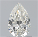 Diamante Natural 0.70 quilates, De pera , Color H, claridad VS1 y certificado GIA