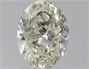 Diamante Natural 1.20 quilates, Ovalado , Color L, claridad SI1 y certificado GIA
