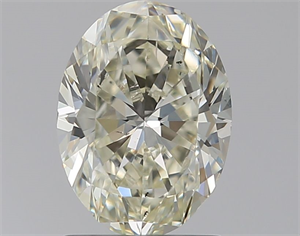 Foto Diamante Natural 1.20 quilates, Ovalado , Color L, claridad SI1 y certificado GIA de