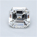 Diamante Natural 1.01 quilates, Asscher , Color E, claridad VVS1 y certificado GIA