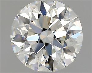 Foto Diamante Natural 0.45 quilates, Redondo , Color I, claridad IF y certificado GIA de