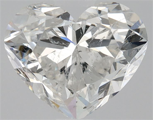 Foto Diamante Natural 1.01 quilates, Corazón , Color E, claridad SI2 y certificado HRD de