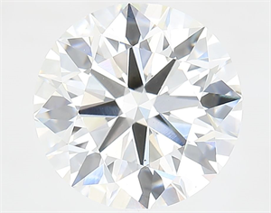 Picture of Lab Grown Diamond 4.44 Carats, Round with Ideal Cut, F Color, VS2 Clarity and Certified by IGI