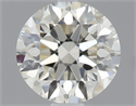 Natural Diamond 1.00 Carats, Round with Excellent Cut, I Color, VVS1 Clarity and Certified by IGI