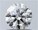 Natural Diamond 0.75 Carats, Round with Excellent Cut, I Color, VS2 Clarity and Certified by GIA