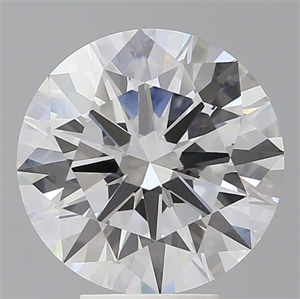 Picture of Lab Grown Diamond 5.56 Carats, Round with Ideal Cut, E Color, VVS2 Clarity and Certified by IGI