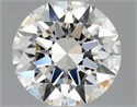Diamante Natural 0.50 quilates, Redondo , Color F, claridad VS1 y certificado GIA