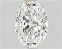 Diamante Natural 0.71 quilates, Ovalado , Color E, claridad VVS2 y certificado GIA