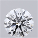 Del inventario de diamantes de laboratorio, 1.03 quilates, Redondo , Color D, claridad VVS2 y certificado IGI