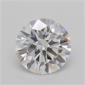 Lab Grown Diamond 1.34 Carats, Round with Ideal Cut, D Color, VS2 Clarity and Certified by IGI