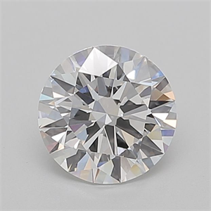 Picture of Lab Grown Diamond 1.34 Carats, Round with Ideal Cut, D Color, VS2 Clarity and Certified by IGI
