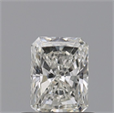 Natural Diamond 0.52 Carats, Radiant with  Cut, H Color, VVS2 Clarity and Certified by GIA