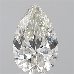 Foto Diamante Natural 2.60 quilates, De pera , Color H, claridad VS1 y certificado GIA de