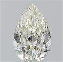 Natural Diamond 1.20 Carats, Pear with  Cut, I Color, VVS2 Clarity and Certified by IGI