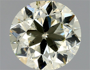 Picture of Natural Diamond 1.01 Carats, Round with Very Good Cut, M Color, SI2 Clarity and Certified by HRD