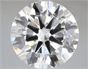 Del inventario de diamantes de laboratorio, 7.02 quilates, Redondo , Color F, claridad VVS2 y certificado IGI