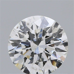 Picture of Natural Diamond 0.44 Carats, Round with Excellent Cut, G Color, SI2 Clarity and Certified by GIA