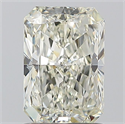 Natural Diamond 1.30 Carats, Radiant with  Cut, K Color, VS2 Clarity and Certified by GIA