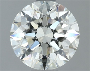 Picture of Natural Diamond 1.34 Carats, Round with Excellent Cut, K Color, VS1 Clarity and Certified by IGI
