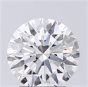 Diamante Natural 1.71 quilates, Redondo , Color D, claridad VS2 y certificado GIA