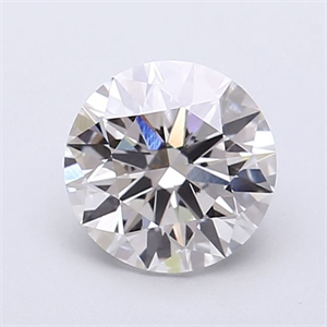 Picture of Lab Grown Diamond 1.30 Carats, Round with Ideal Cut, F Color, VVS2 Clarity and Certified by IGI