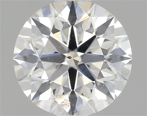 Picture of Natural Diamond 0.70 Carats, Round with Excellent Cut, H Color, I1 Clarity and Certified by GIA