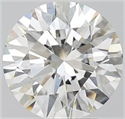 Natural Diamond 2.70 Carats, Round with Excellent Cut, D Color, VS2 Clarity and Certified by GIA