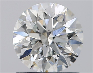 Picture of Natural Diamond 1.00 Carats, Round with Excellent Cut, E Color, I1 Clarity and Certified by GIA
